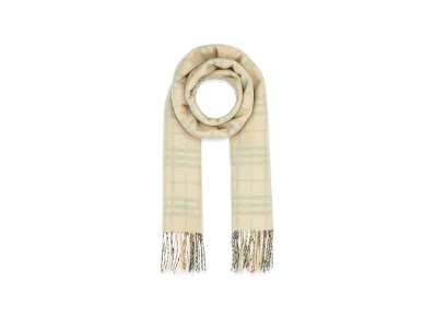Burberry Embroidered Cashmere Scarf "Printed"