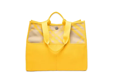 Burberry pocket Tote Bag "Yellow"