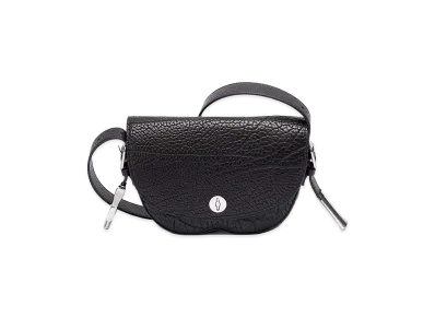 Burberry Women's Small chess Leather Satchel Bag "Black"