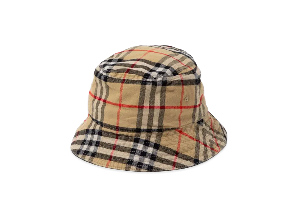 Burberry Women's Classic Bucket Hat "Archive Beige"