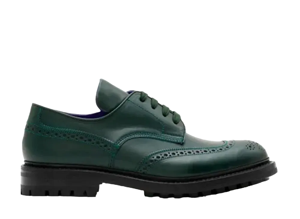 Tricker’s x Burberry Leather Devon Brogues Calf "Vine" 80757691