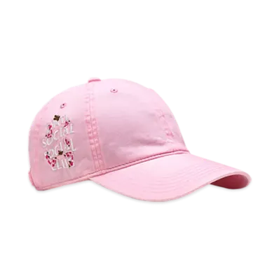 ANTI SOCIAL SOCIAL CLUB Embroidered Cap "Pink"