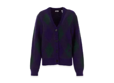 Burberry Women's Two-Tone Wool Cardigan "Multicolor"