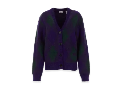 Burberry Women's Two-Tone Wool Cardigan "Multicolor"