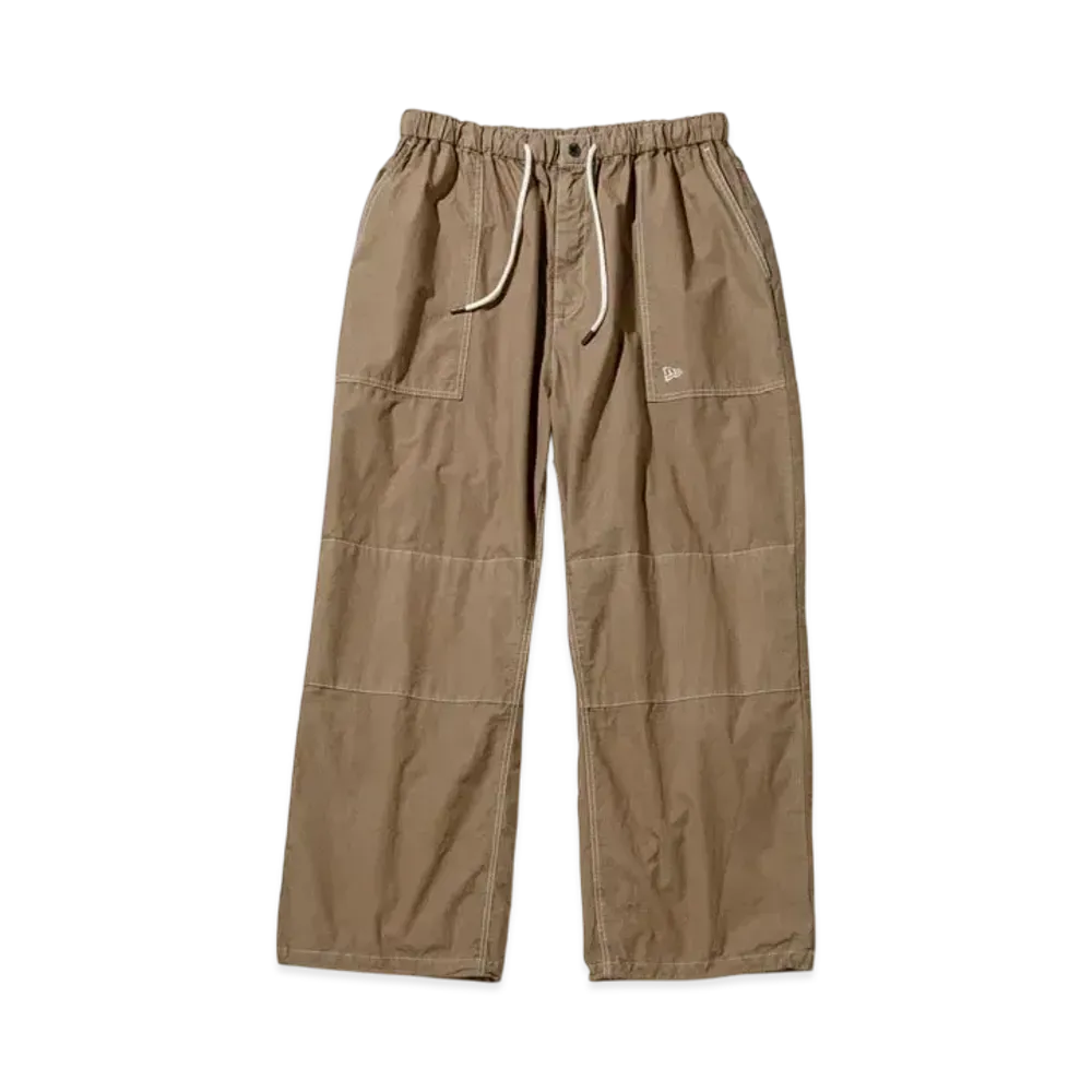 NEW ERA BLACK LABEL SS25 Oversized Garment-Dye Easy Pants "Khaki"