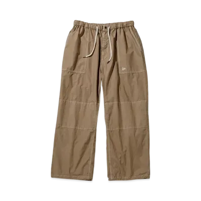NEW ERA BLACK LABEL SS25 Oversized Garment-Dye Easy Pants "Khaki"