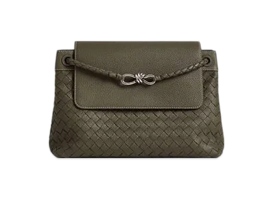 Bottega Veneta Andiamo Messenger "Cypress"