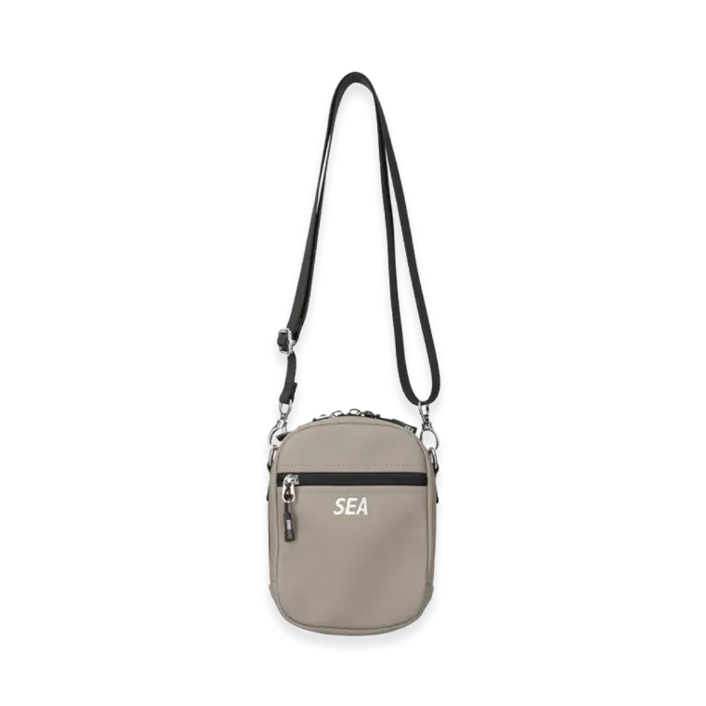 WIND AND SEA Small Shoulder Bag "Beige"