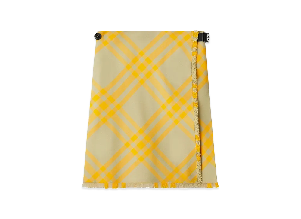 Burberry Women's Embroidered Silk Skirt "Multicolor"