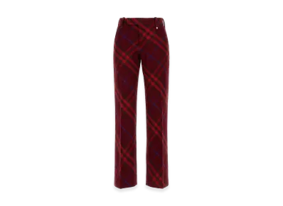 Burberry Women's Wool Pants "Printed"