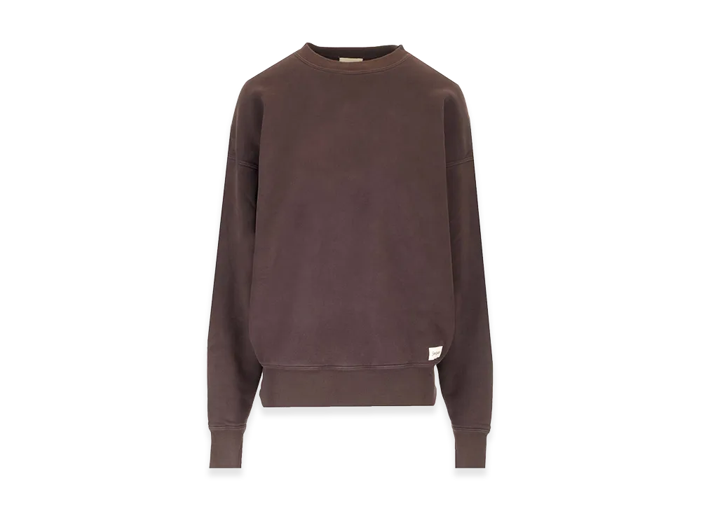 Saint Laurent Women's Crewneck Sweatshirt "Brown"