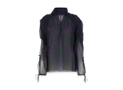 Burberry Women's Printed Crepe Blouse "Multicolor"