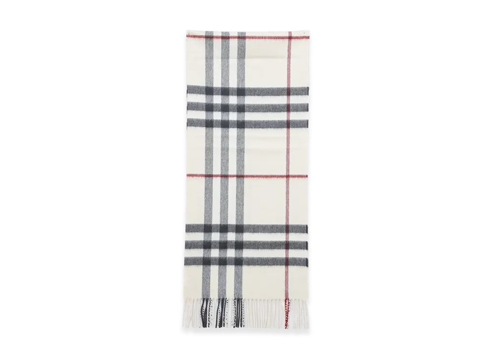 Burberry Check Cashmere Scarf "Printed"