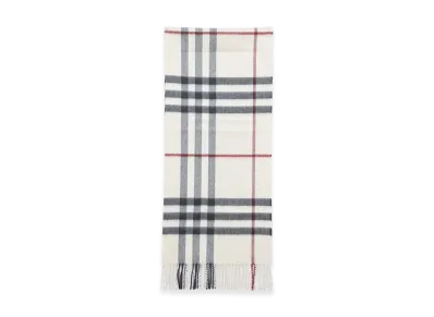 Burberry Check Cashmere Scarf "Printed"