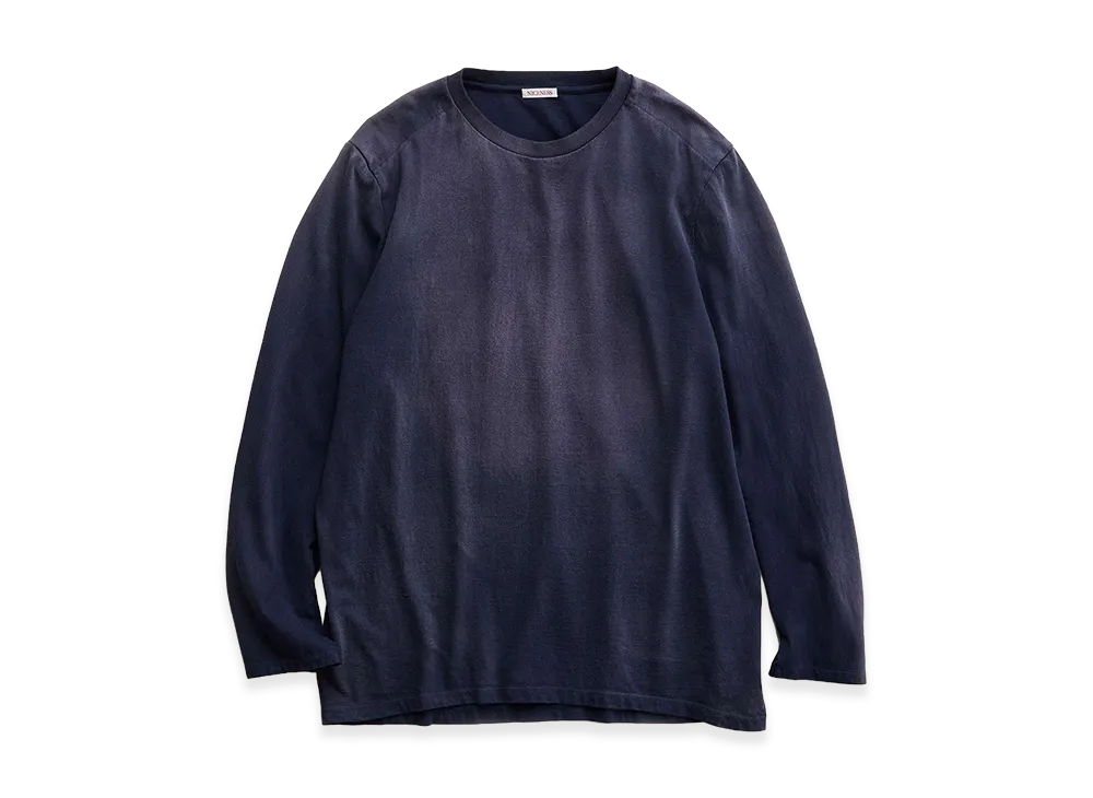 NICENESS Crowe Jacket Sleeve Tubular T-Shirt "Navy"