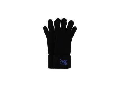 Burberry Women's Cashmere Blend Gloves "Black"