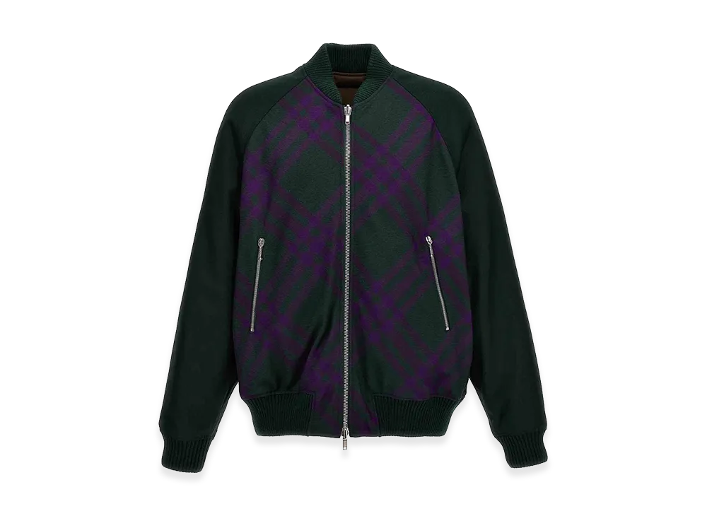 Burberry Check Reversible Bomber Jacket "Multicolor"
