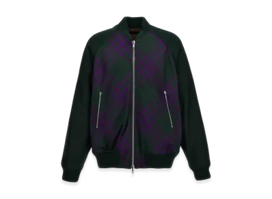 Burberry Check Reversible Bomber Jacket "Multicolor"