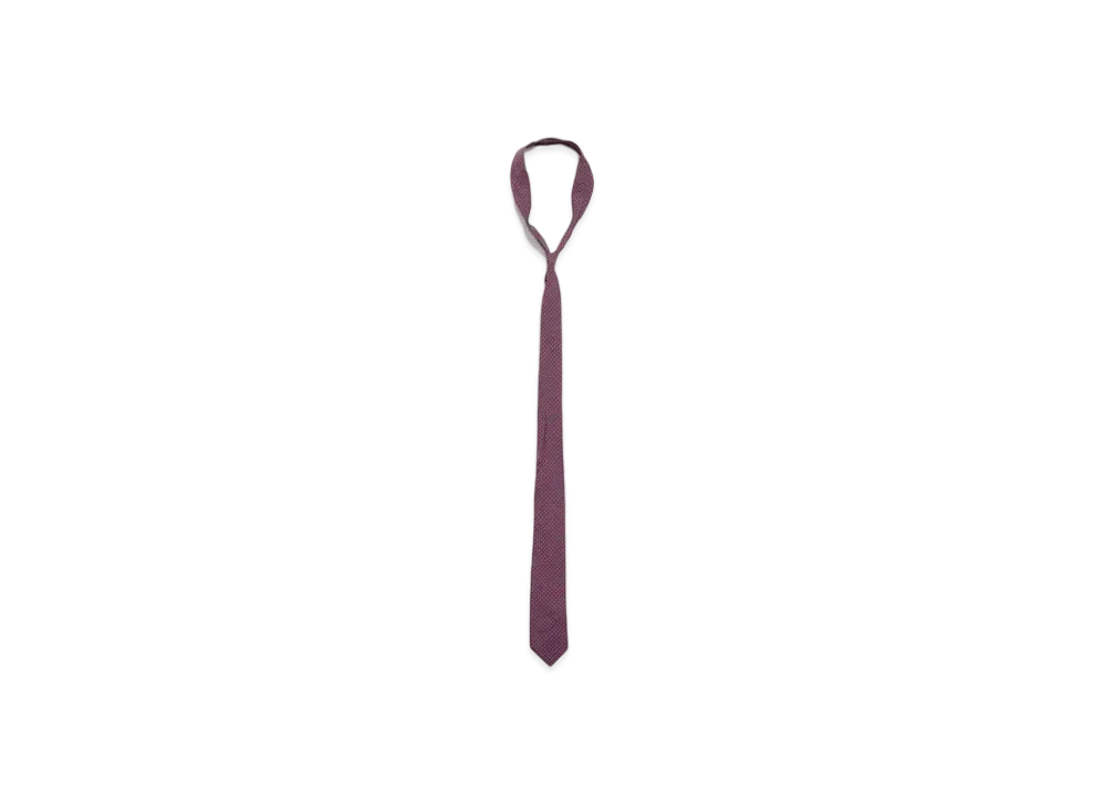 BALENCIAGA Tie "Burgundy"