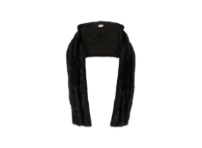 Burberry Women's Eco Fur Scarf "Black"