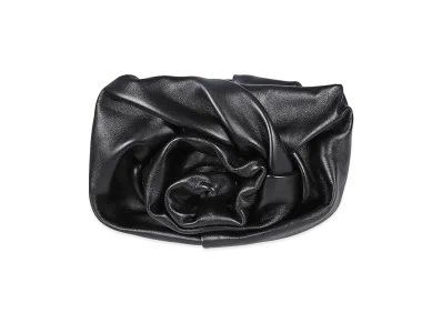 Burberry Women's Nappa Leather Rose Clutch "Black"