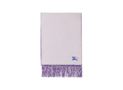 Burberry Women's Cashmere Scarf "Lilac"