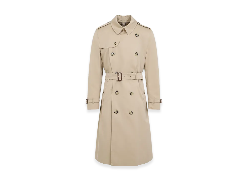 Burberry Kensington Long Cotton Trench "Beige"