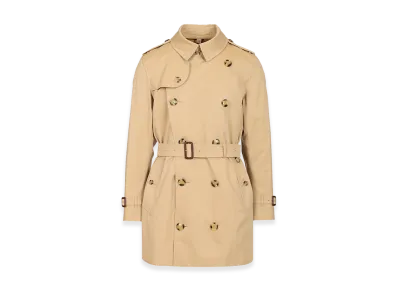 Burberry "The Kensington" Short Trench "Beige"