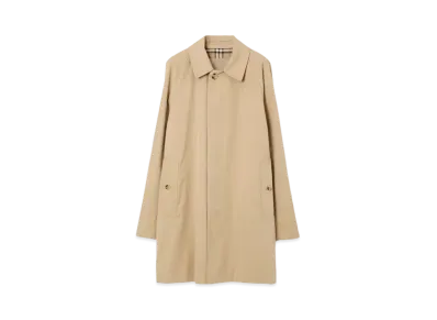 Burberry Short Camden Heritage Car Coat "Honey"