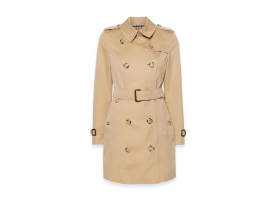 Burberry Women's Double-Breasted Trench Coat "Beige"