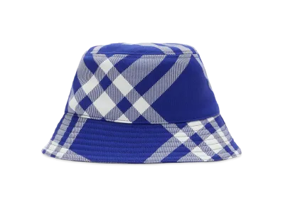 Burberry Women's Embroidered Polyester Blend Bucket Hat "Blue"