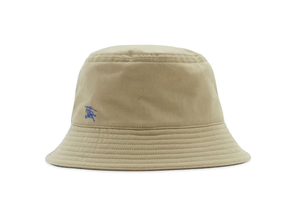 Burberry Women's Cotton Bucket Hat "Khaki Green"