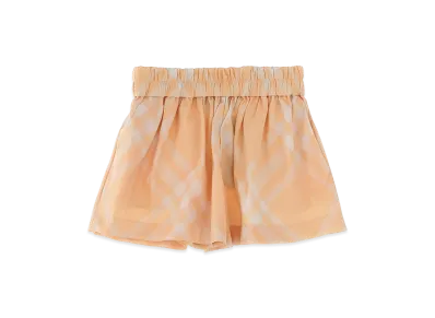 Burberry Kids Short Check "Pink"