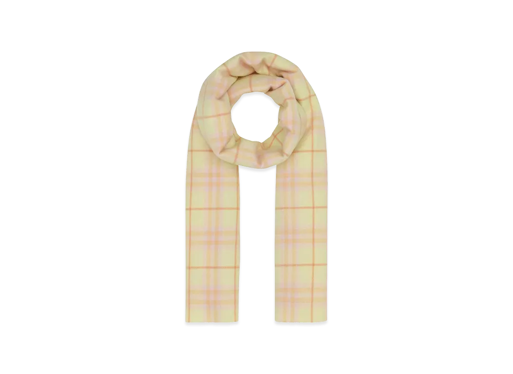 Burberry Women's Embroidered Cashmere Scarf "Beige"