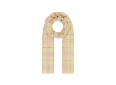 Burberry Women's Embroidered Cashmere Scarf "Beige"