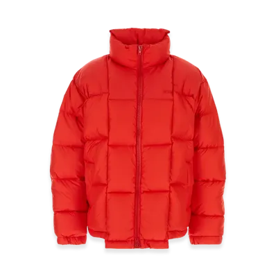 VETEMENTS Cut-Up Puffer Jacket "Red"