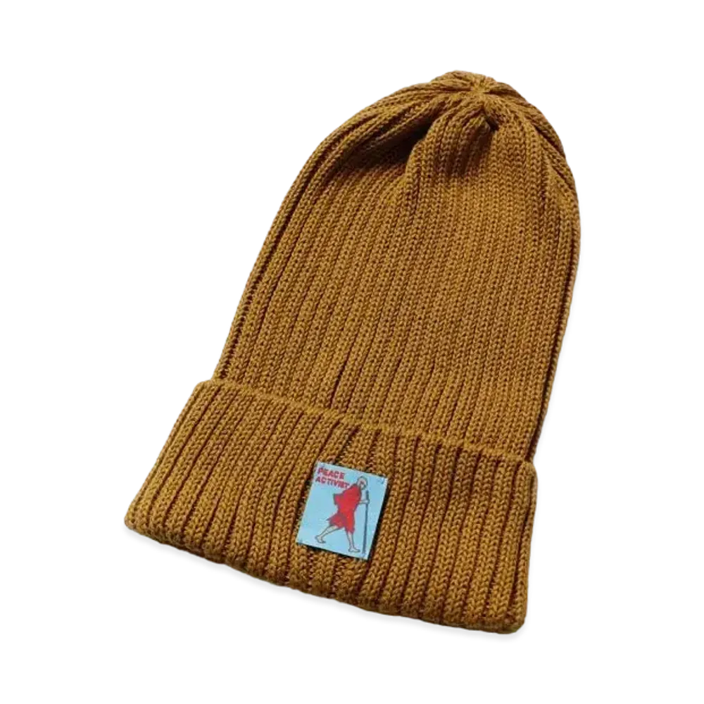 KAPITAL 5G Cotton Knit Cap "Gold"