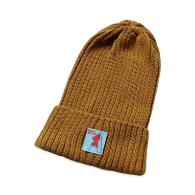 KAPITAL 5G Cotton Knit Cap "Gold"