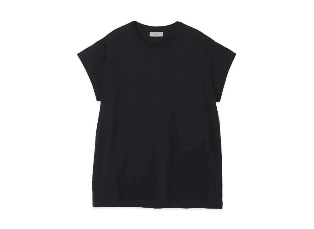 Yohji Yamamoto Pour Homme 30/-CORMA LAYERED HALF SLEEVES "Black"