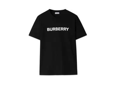Burberry Logo Cotton T-shirt "Black"