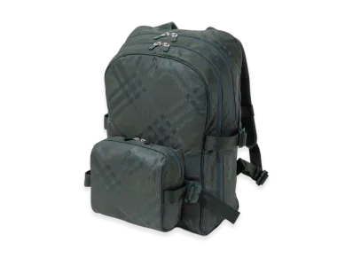 Burberry Check Jacquard Daypack "Black"