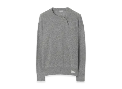 Burberry Women's Crew-Neck Sweater "Gray"