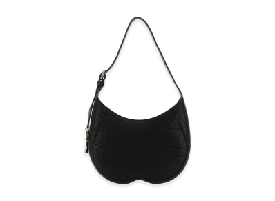 Burberry Women's Leather Small Chess Shoulder Bag "Black"