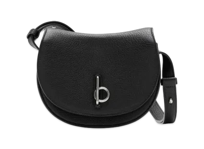 Burberry Women's Leather Mini Rocking Horse Shoulder Bag "Black"