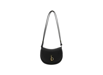 Burberry Women's Leather Mini Rocking Horse Shoulder Bag "Black"