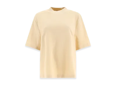 Burberry Women's Cream Terry Fabric Oversize T-Shirt "Beige"