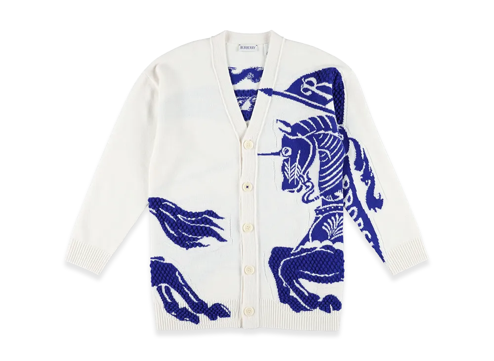 Burberry Kids Cardigan "Blue/White"
