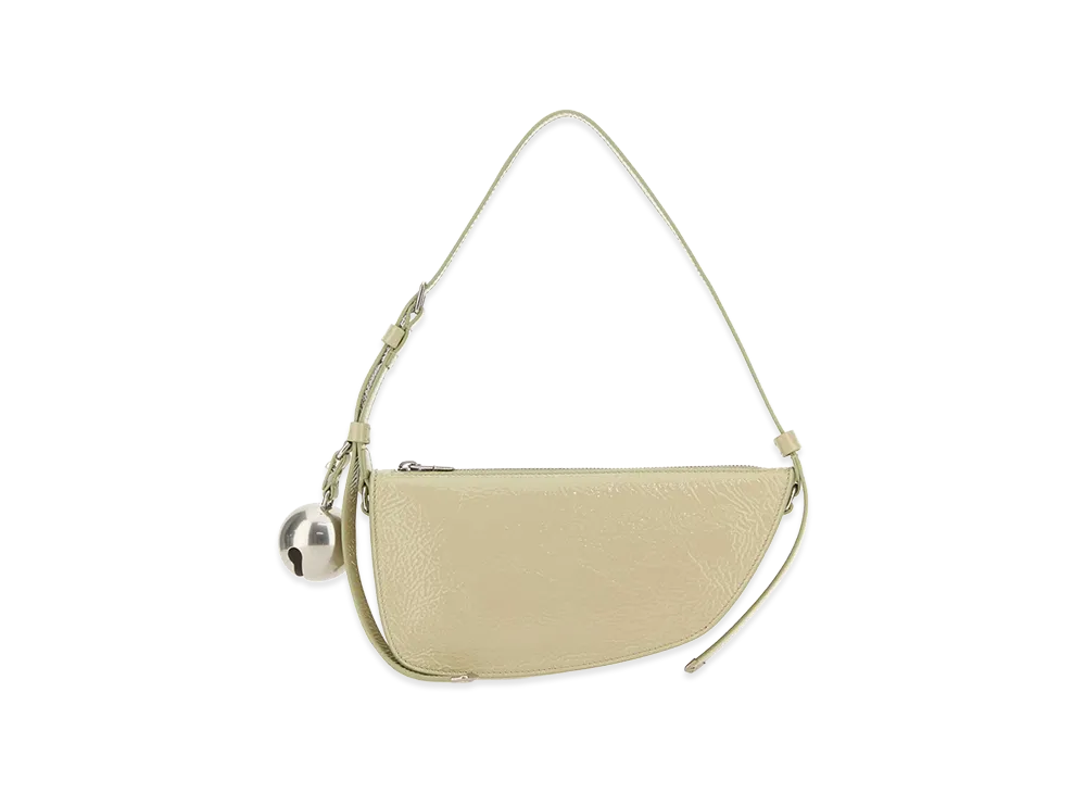 Burberry Women's Leather Knight Small Shoulder Bag "Pastel Green"