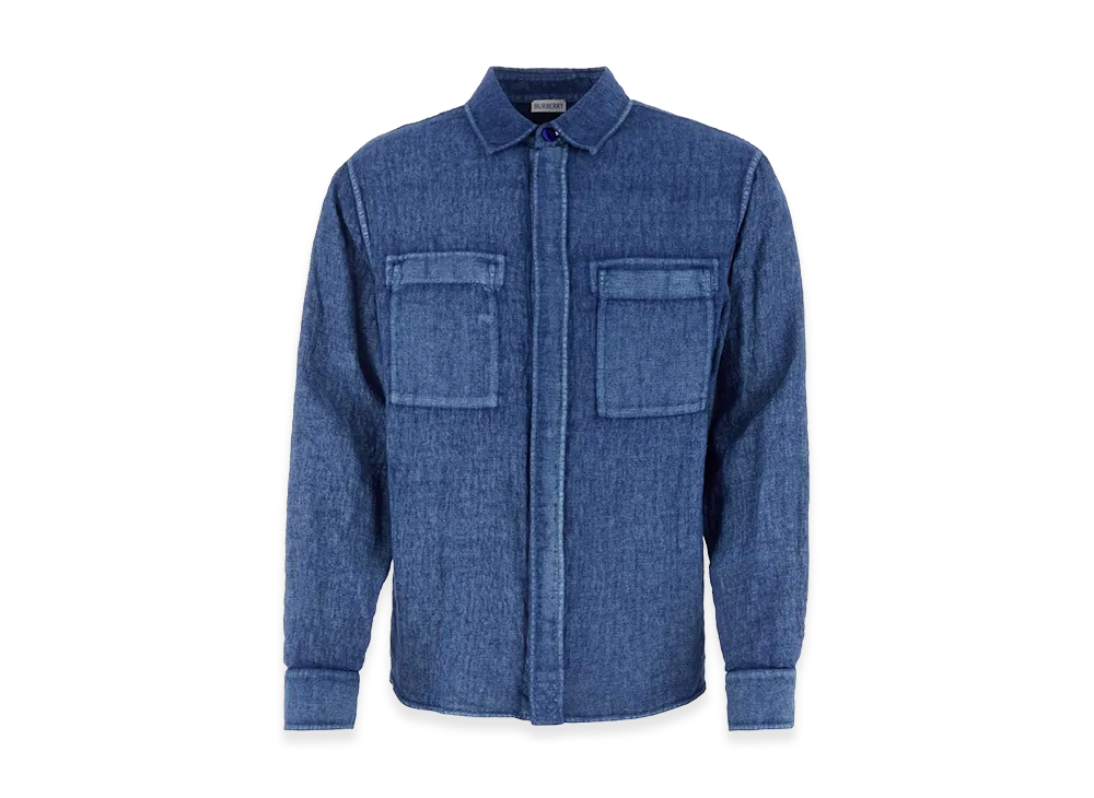 Burberry Denim Linen Shirt "Azure"