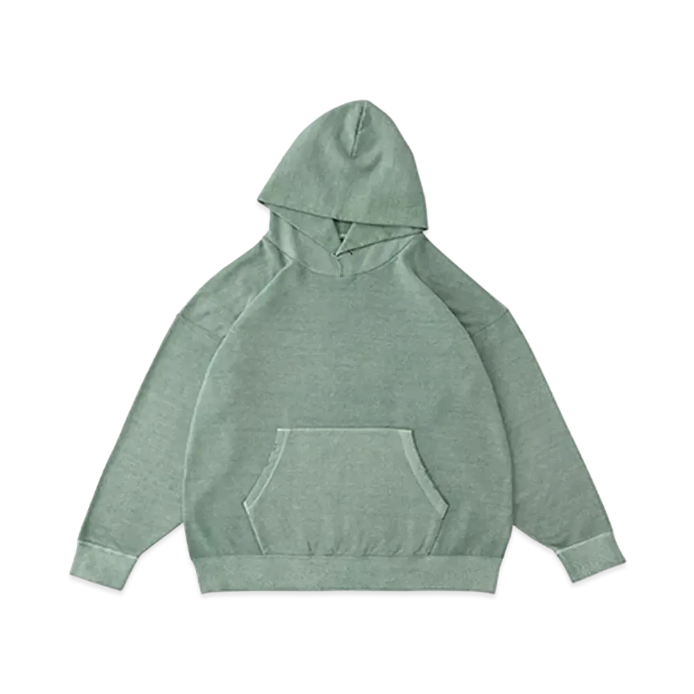 visvim JUMBO HOODIE P.O. (UNEVEN DYE) "Lt.Green"